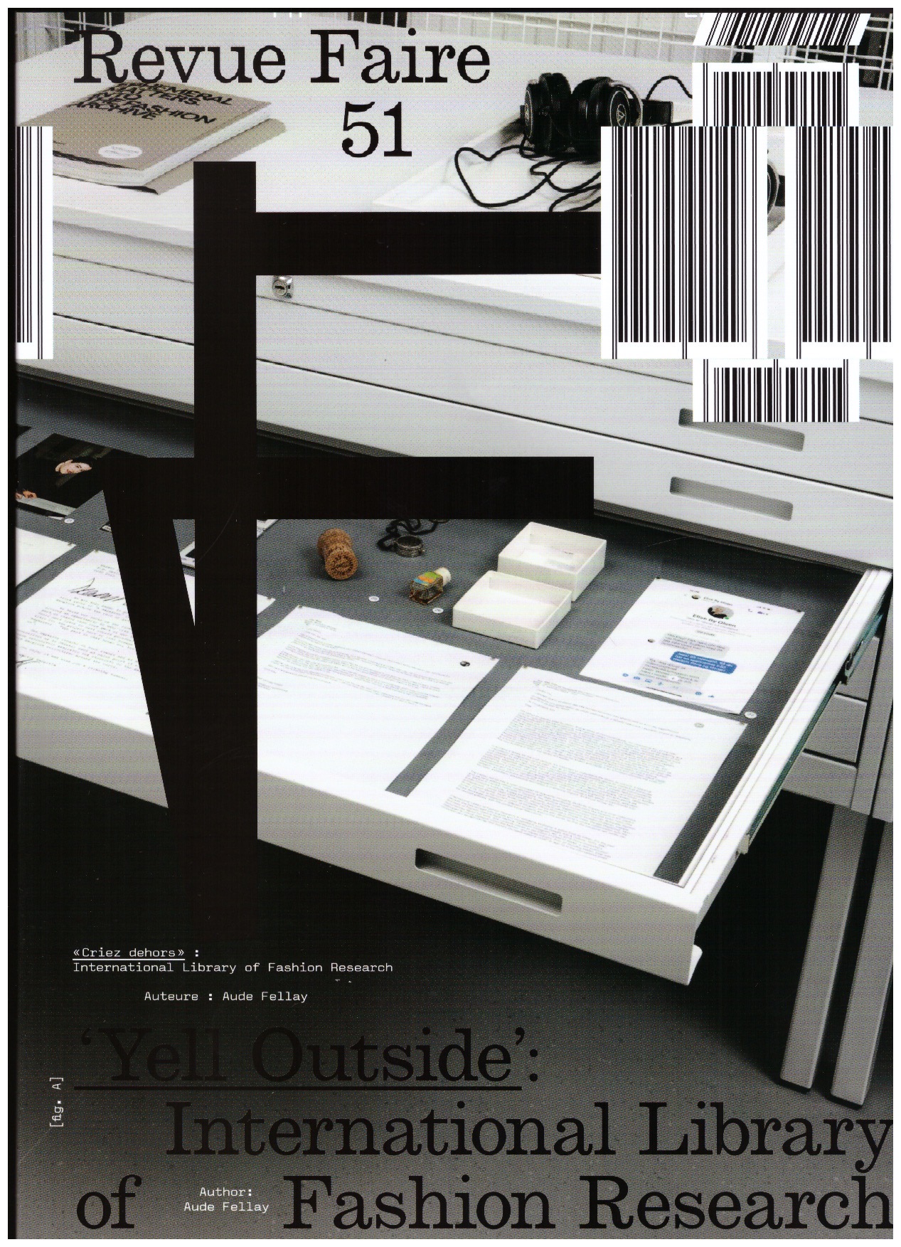 LEOPOLD, Sacha; HAVEGGER, François (eds.); FELLAY, Aude  - Revue Faire – To look at things #51: International Library of Fashion Research